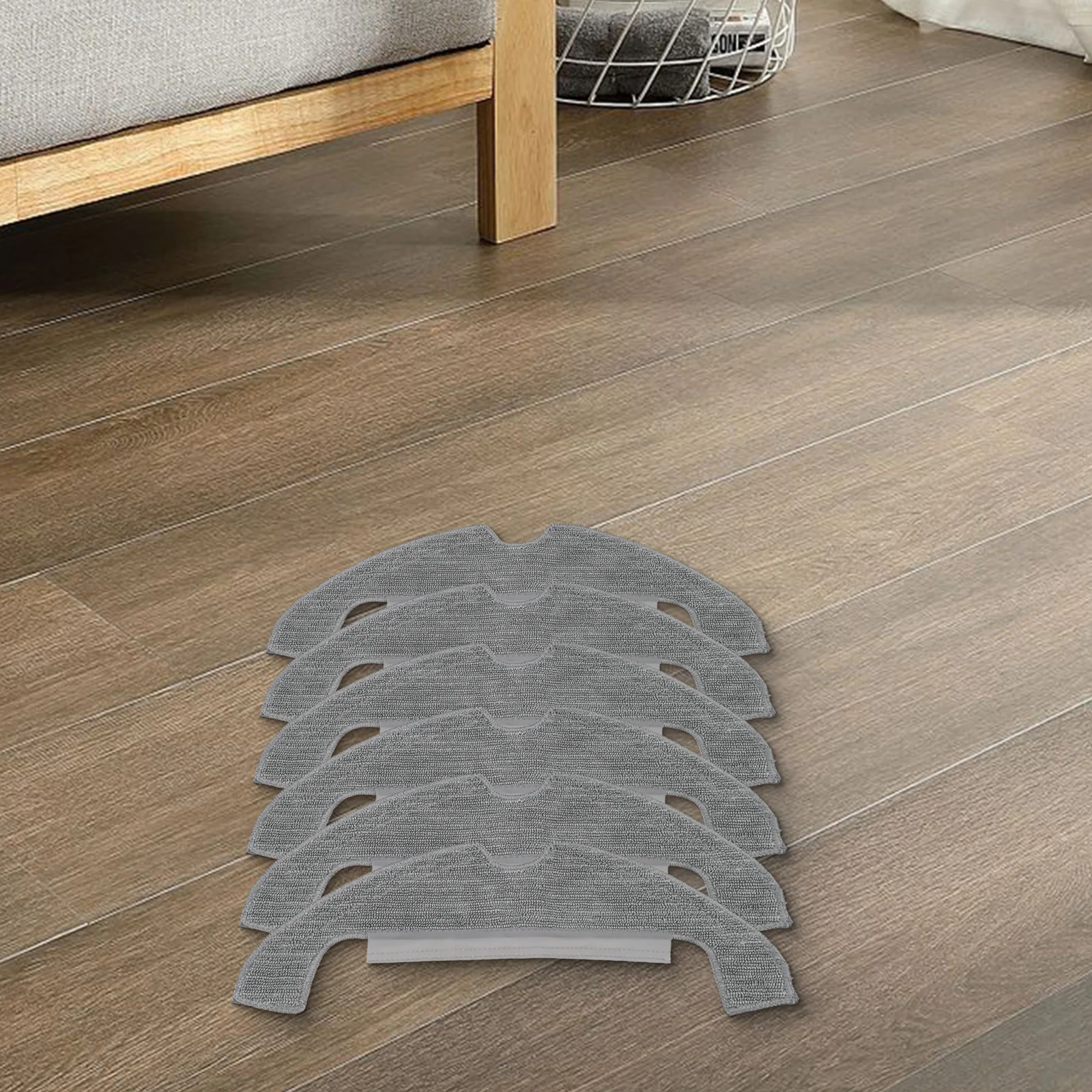 

Сменный набор салфеток для швабры из микрофибры для D10 Plus Gen 2 D10 Plus Z10 Pro для робота-пылесоса L10 Plus, 6 шт. в упаковке