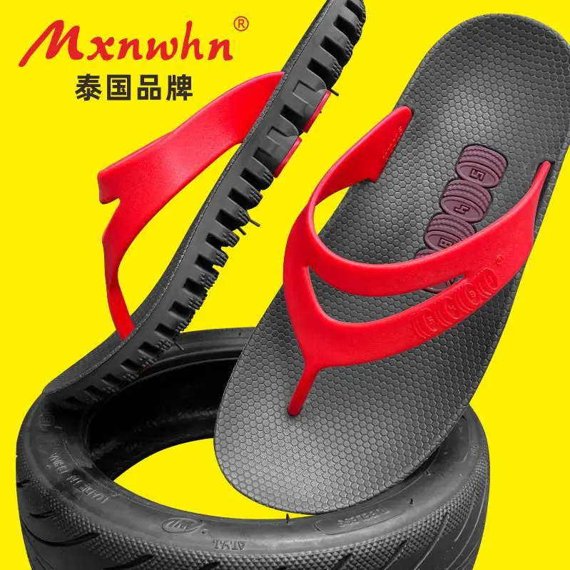 

Flip Flops Mens Vietnamese Sandals Summer New Female Slippers Thick Bottom Non-slip Slide Slippers Outdoor Indoor Couples Shoes