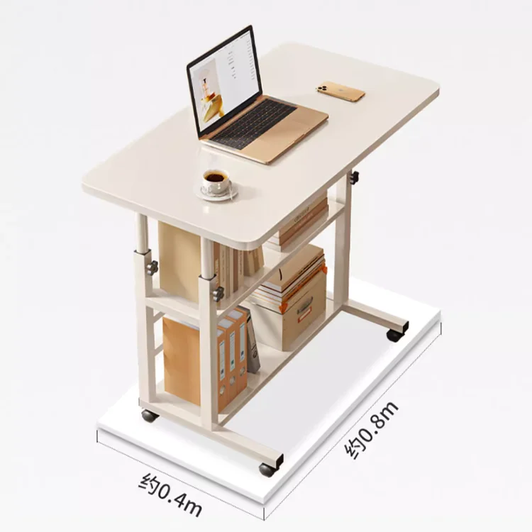 !@Wholesalers Classic Modern Expandable Computer Desk with Drawers Foldable Storage Design
