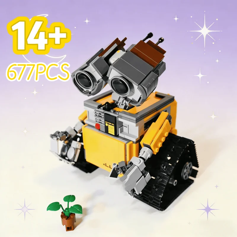 

Новинка: 677 деталей, креативный робот MOC 21303, конструктор, модель для самостоятельной сборки, декор для дома, подарок на день рождения или праздник для детей и взрослых