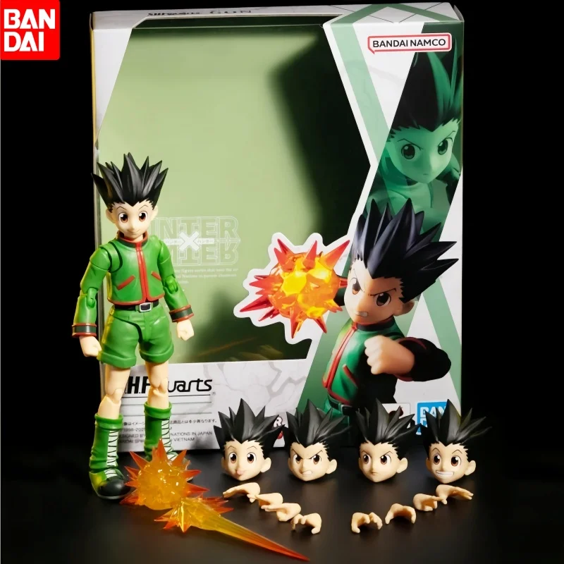 

Original Bandai Hunter X Hunter S.H.Figuarts Shf Killua Zaoldyeck Shf Gon Freecss Anime Action Figure Model Collection Toy Gifts