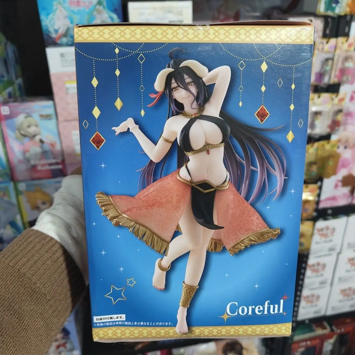 ไทโตะ คอร์ฟูล โอเวอร์ลอร์ด อัลเบโด้ รุ่นสาวเต้นรำ ฟิกเกอร์อนิเมะ PVC ขนาด 18 ซม. ของสะสม