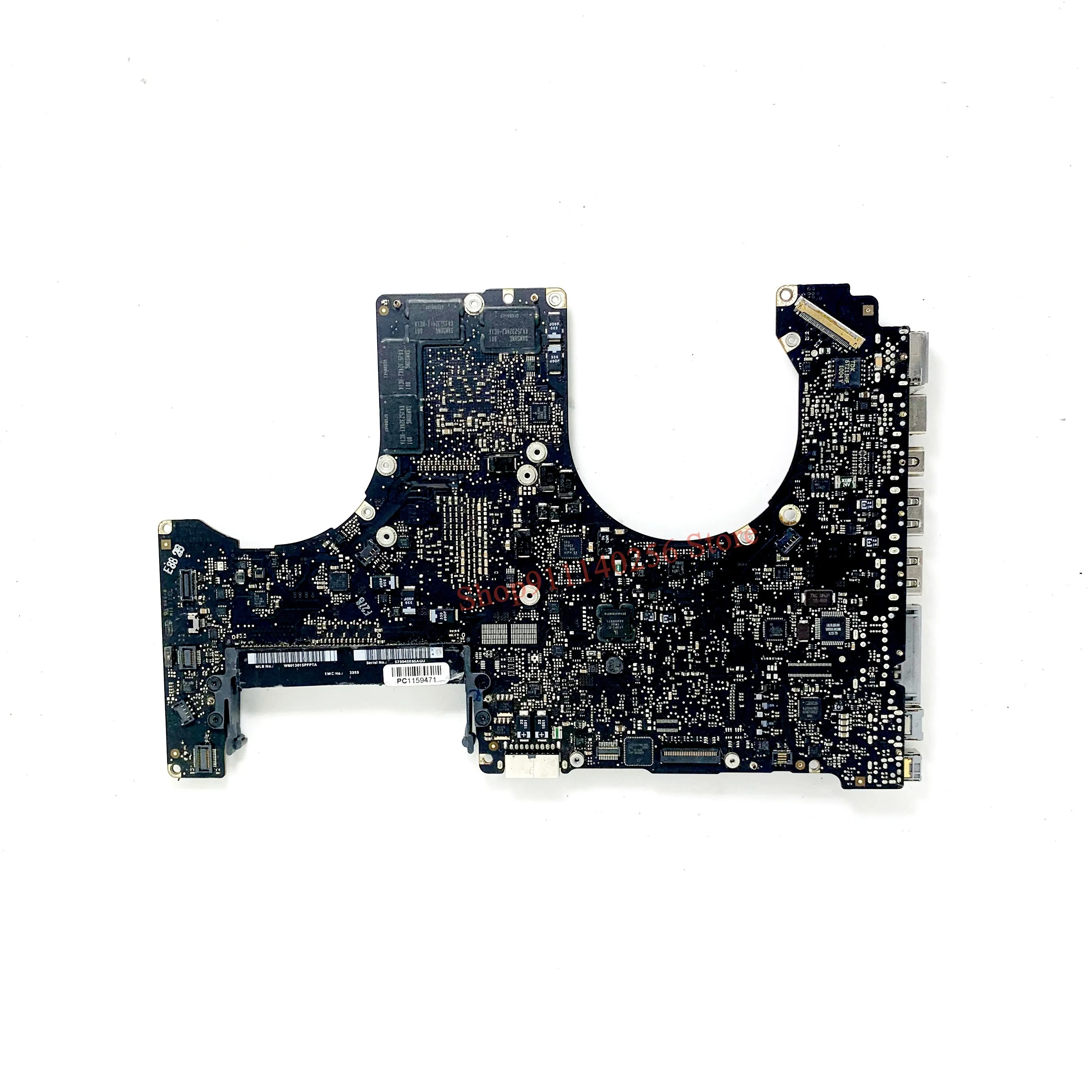 820-2850-A Mainboard For APPLE A1286 2010 Laptop Motherboard SLBNA I5-520M 2.4GHz N11P-GE1-W-A3 GT330M 100% Tested