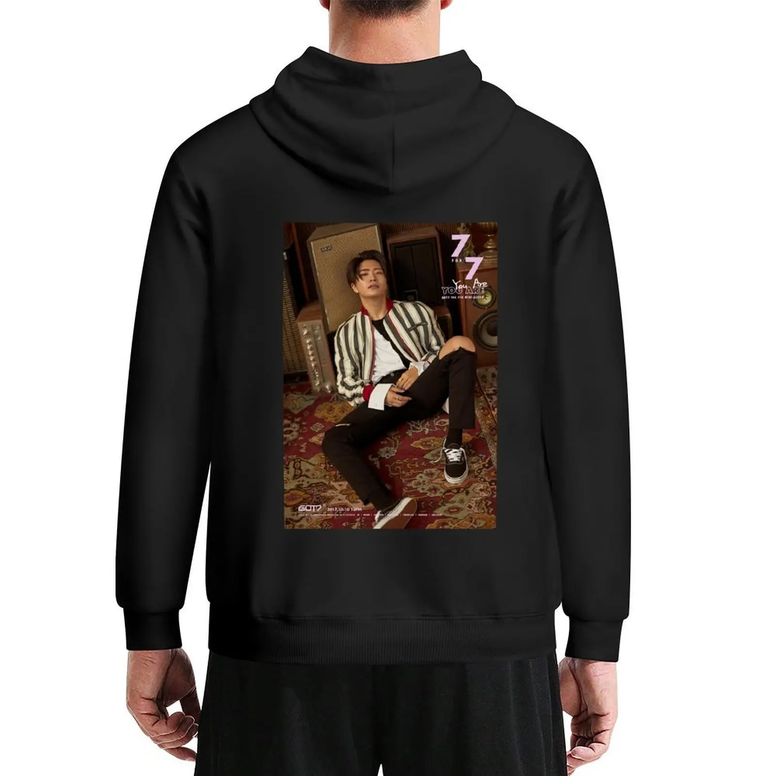 

Got7 Youngjae 7 for 7 You Are Hoodie blouse mens clothes korean style clothes graphic t shirts men new in hoodies & sweatshirts