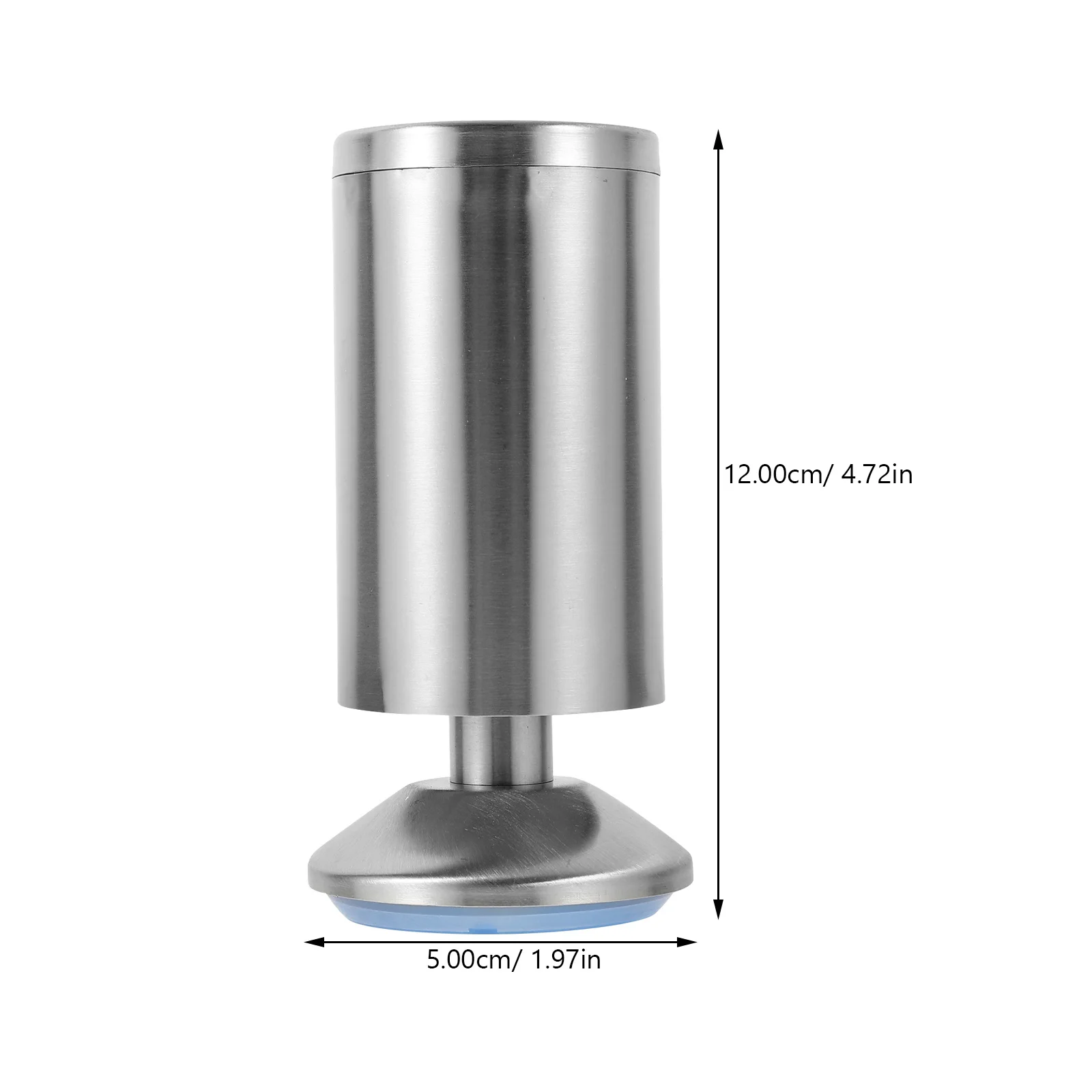 4 szt. Regulowane nóżki poziomujące do mebli, stal nierdzewna, antykorozyjne, nieblaknące, do szafek, sof, stołów, nóżki do szafek