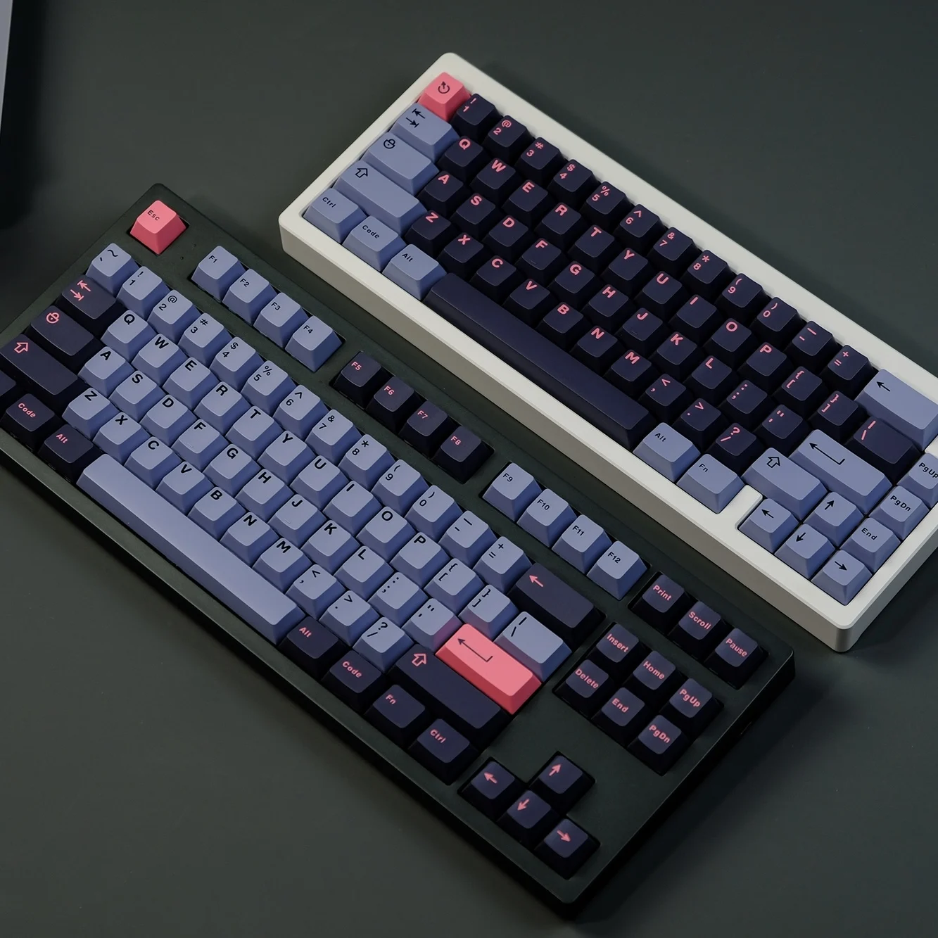 

ABS Two-color 253 key 8008 Theme keycaps Cherry Profile for Mechanical Keyboard Cherry MX Switches