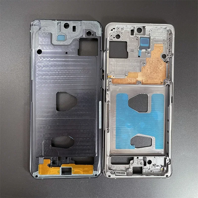 S20Ultra Middle Frame For Samsung Galaxy S20 Ultra G988 Housing Board LCD Faceplate Bezel Replace Repair Parts + Side Buttons