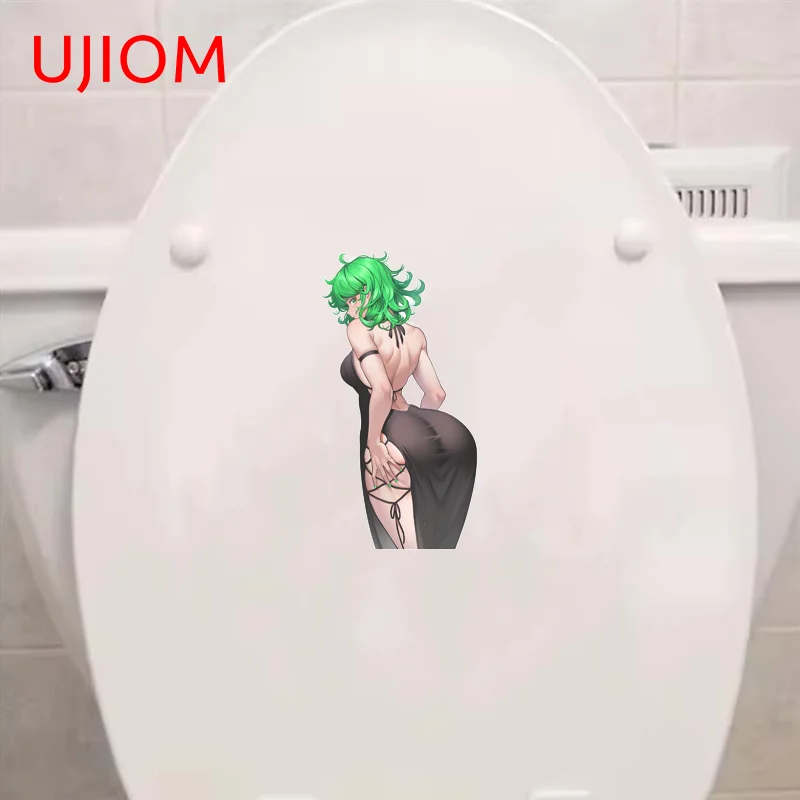 UJIOM NSFW Girl Wall Sticker Interesting Tatsumaki Eye Catching Adorable High Quality Graphics Decal Kitchen Cupboard Decor