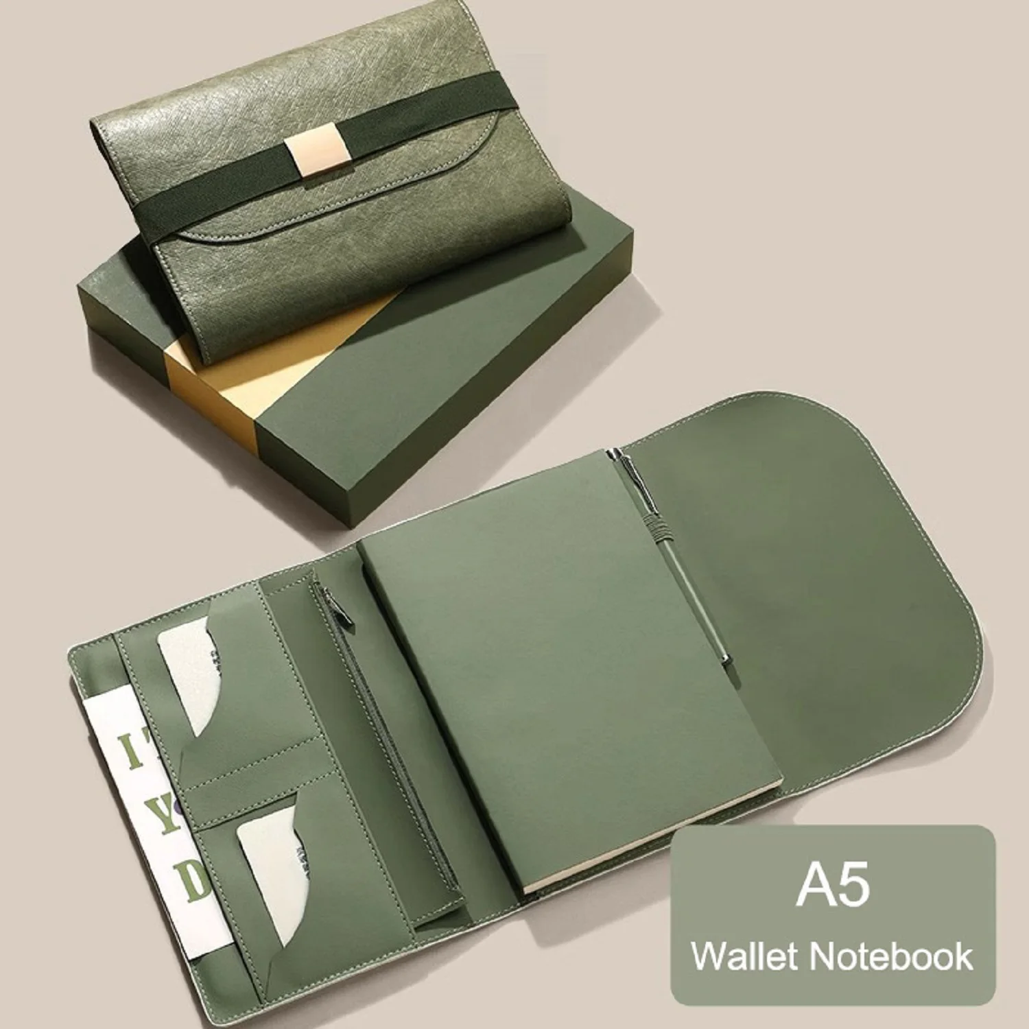 makeasy-wallet-notebook-all-in-one-budget-system-with-cards-storage-a5-planner-money-organizer-for-cash-rfid-protection-gift-set