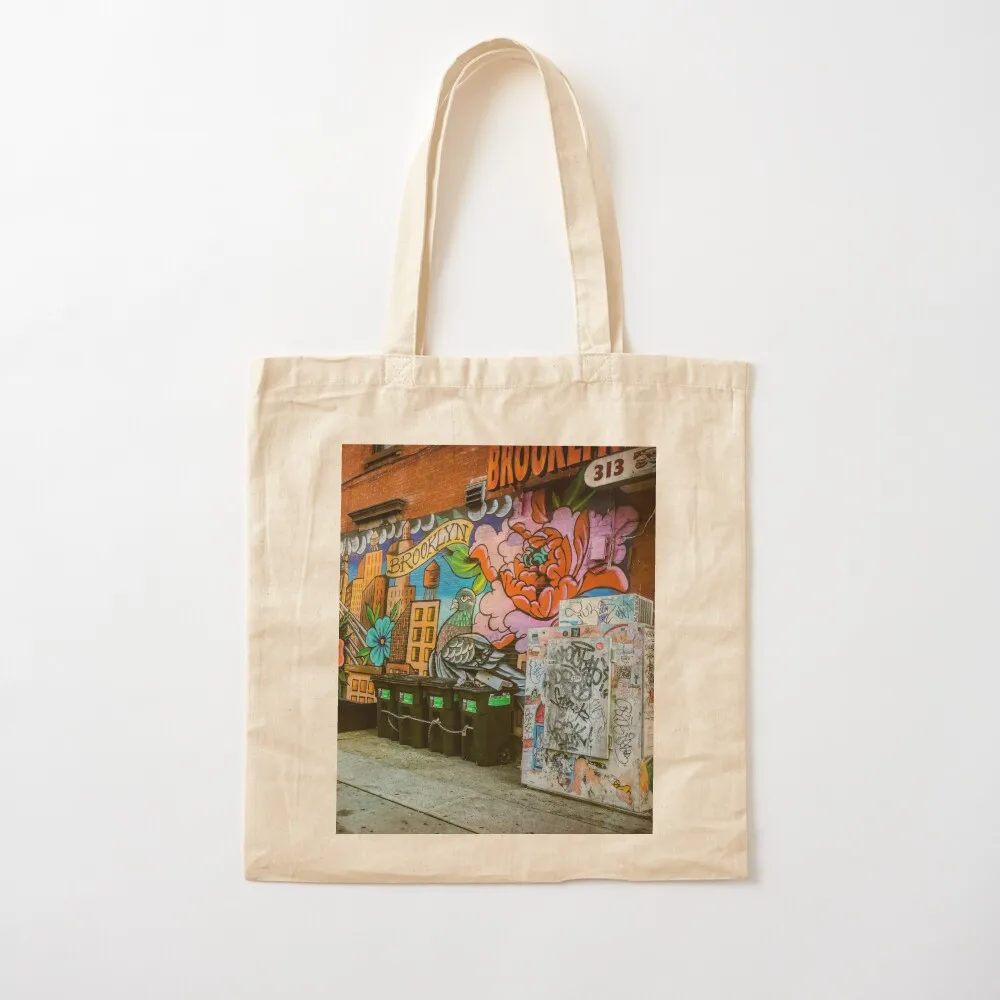 Street Art, Williamsburg, Brooklyn, NYC Tote Bag sac pour femme Cloth bags Beach bag Canvas Tote Bag