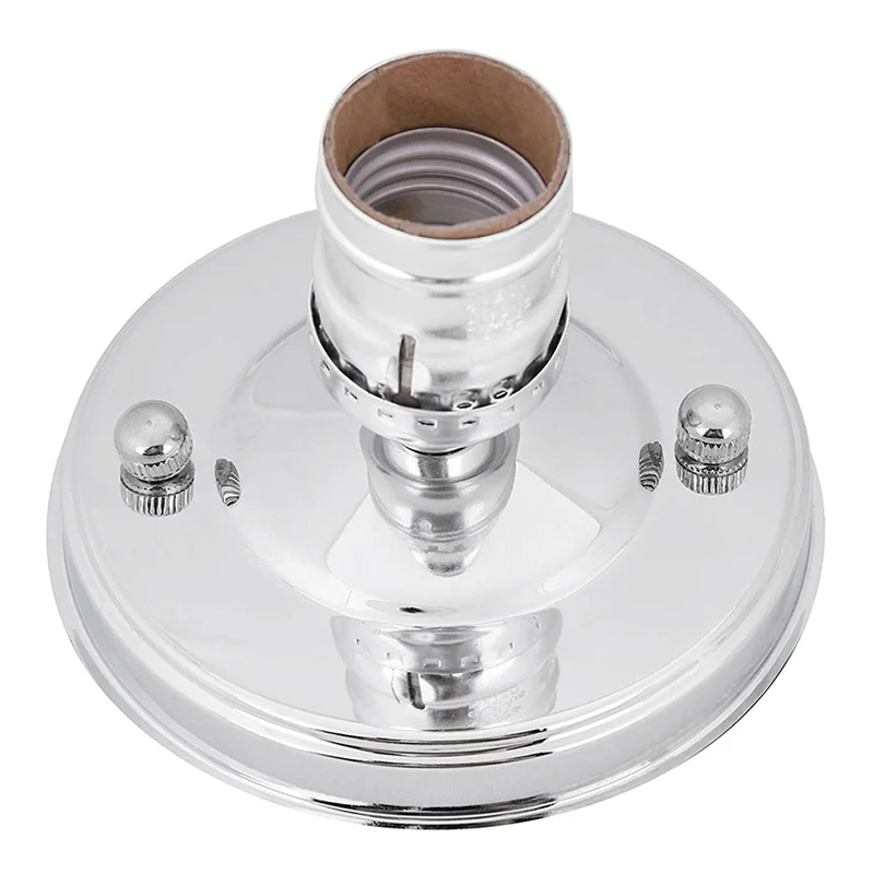 

A25F-E26/E27 Wall Light Base Holder Vintage, Industrial Ceiling Lamp Socket For Pendant Bulb Screw
