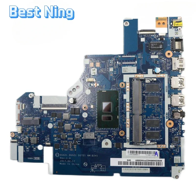 

Материнская плата для ноутбука Lenovo 320 Touch-15IKB NM-B241 M gcuboard CPU I7 7500U UMA 4G протестирована нормально