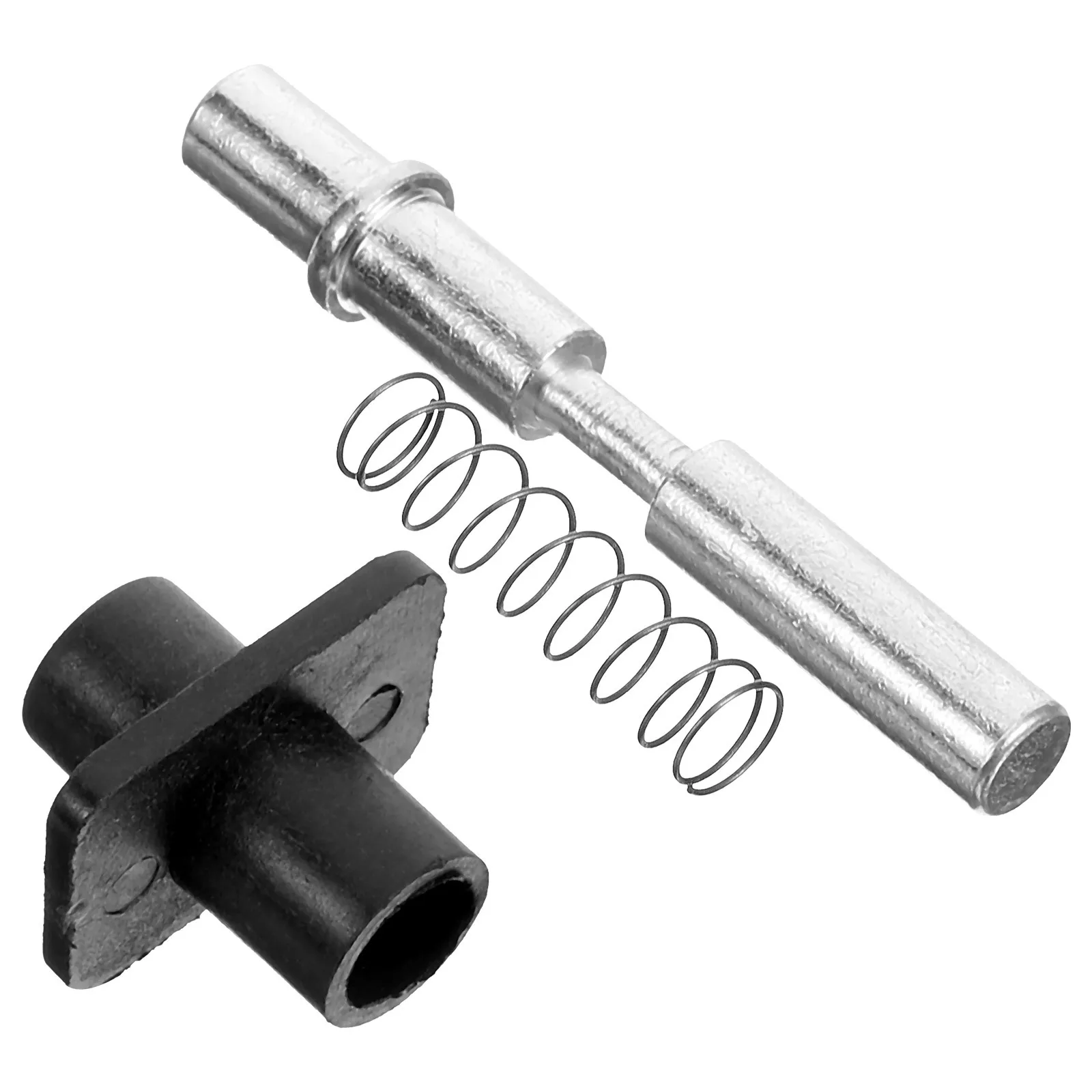 1 set di accessori per scaletta Set durevole Scale telescopiche pieghevoli in bambù Base per albero a molla di ricambio Molla per scaletta pieghevole