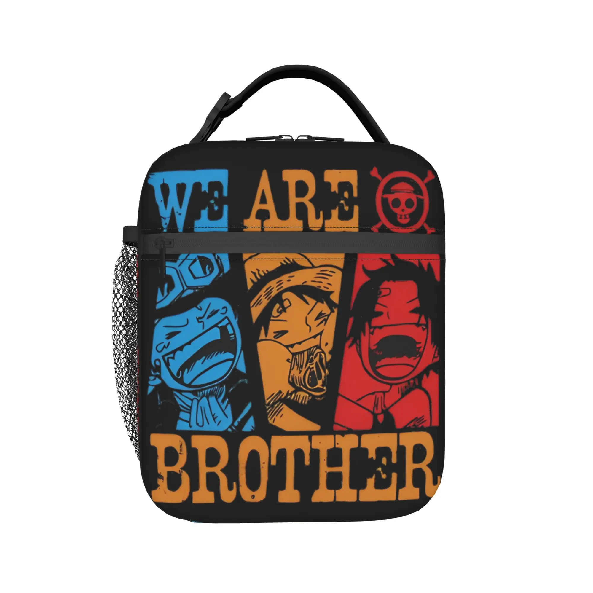 

luffys o-one-piece-e zoro Thermal Insulated Lunch Bags for Picnic Food Bag Container Men Women Cooler Thermal Lunch Box