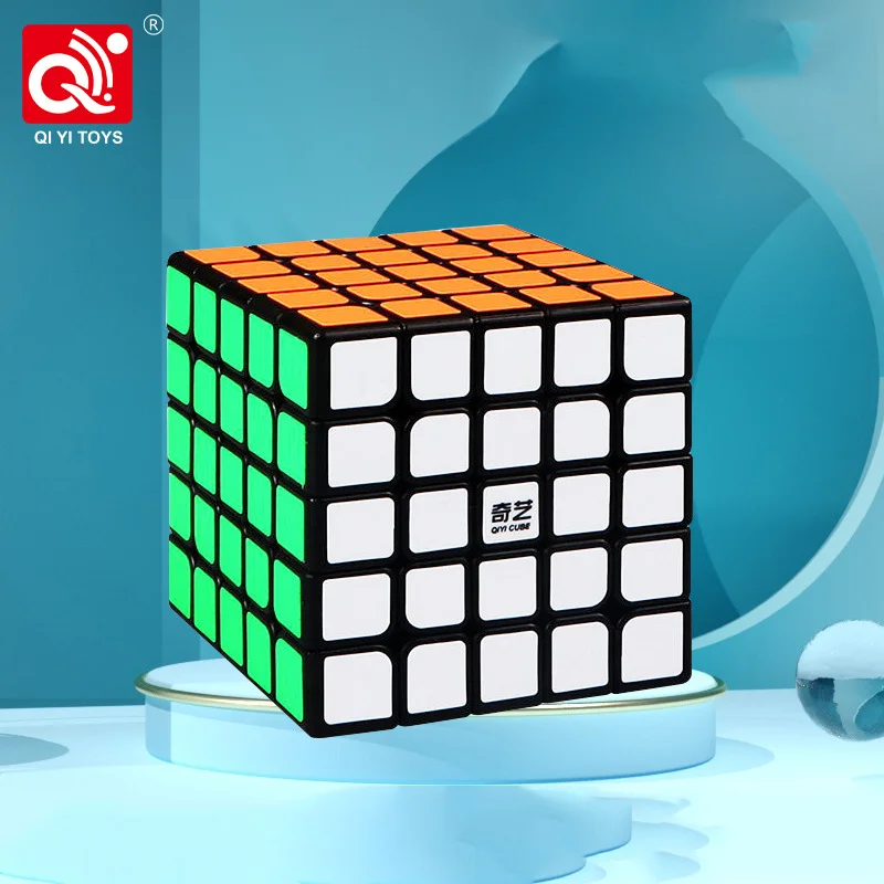 QiYi Six-point Speed Magic Cube Multi-order Odd-shaped Professional Square And Circle Puzzle Children's Gifts Educational Toys