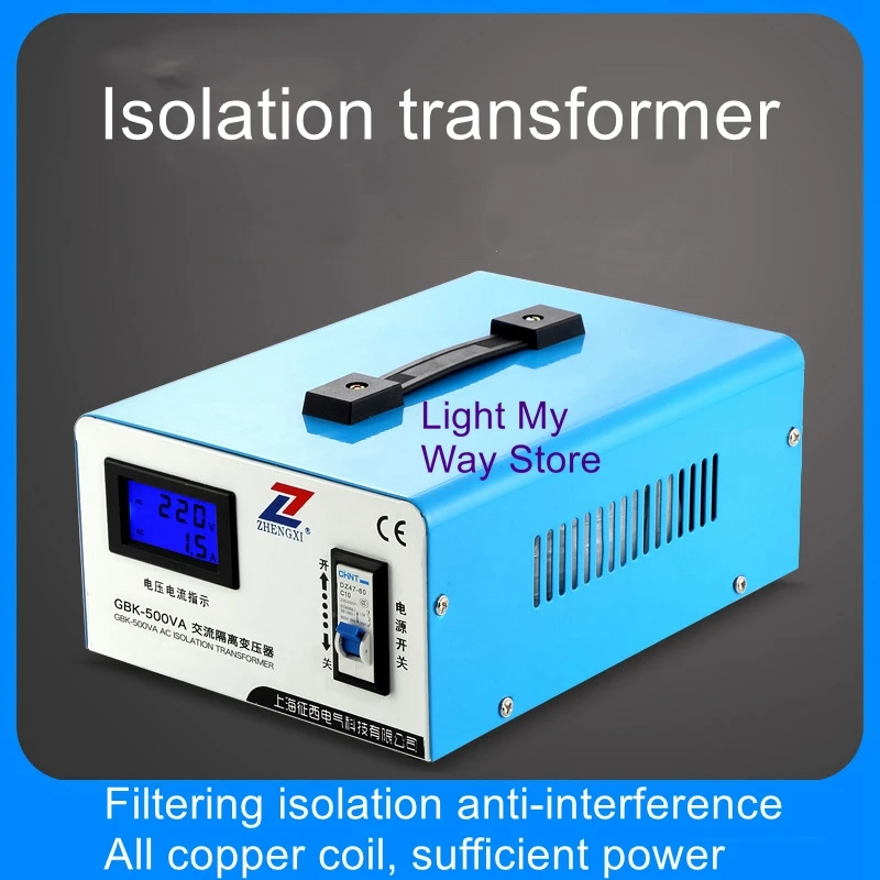 

Second generation multifunctional display transformer toroidal audio safety isolated power converter 220v to 220v transformer