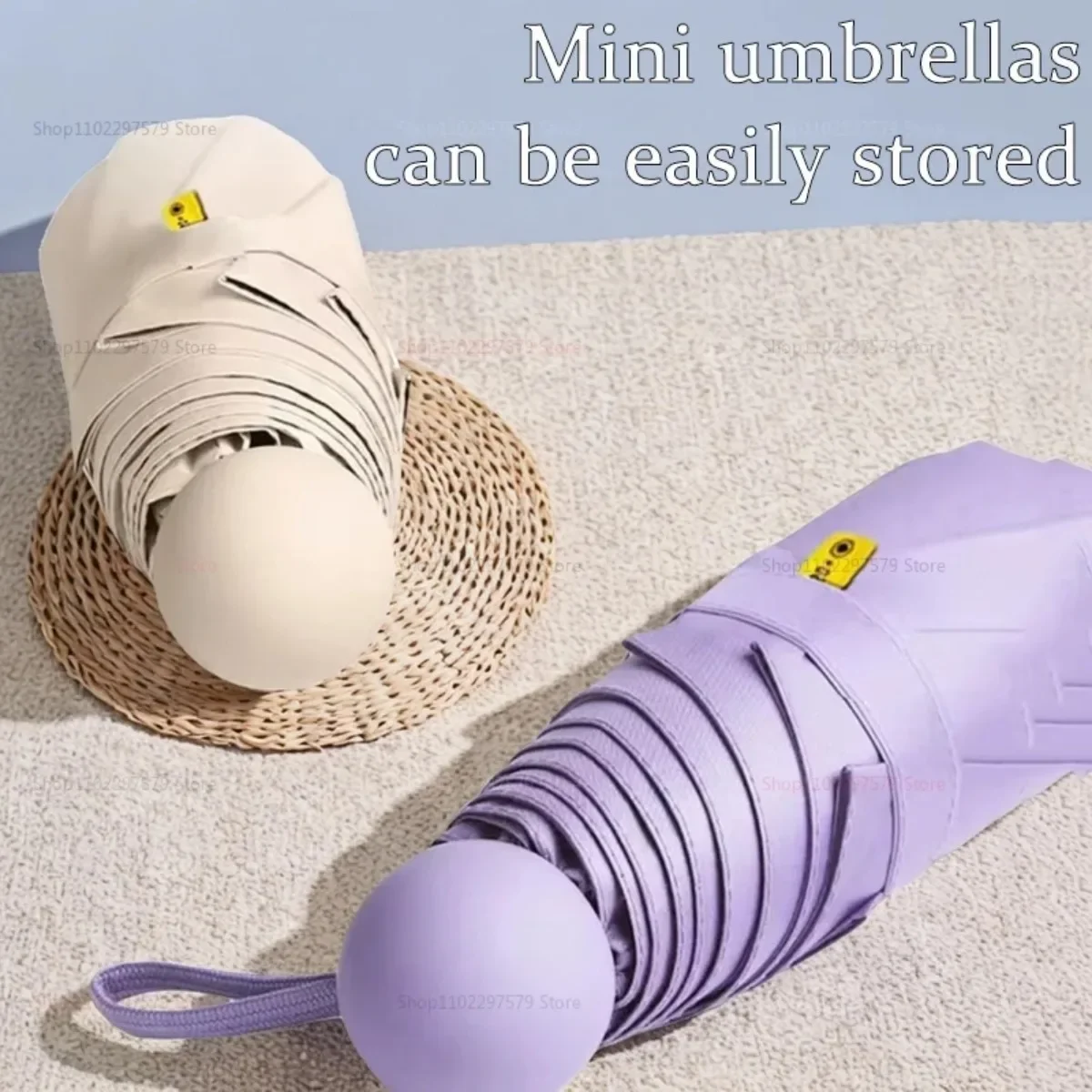 

Umbrella Dual-Purpose Adult Ultra-Light Small And Lightweight Capsule Umbrella Sun Protection Umbrella Folding And Portable