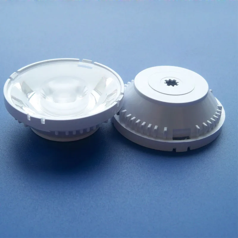 2~3degree Diameter 43mm Led lens for CREE XPE,XHP35|Luxeon T|Seoul Z5|OSRAM SSL80,SSL150,Square LEDs(HX-NB43-3)