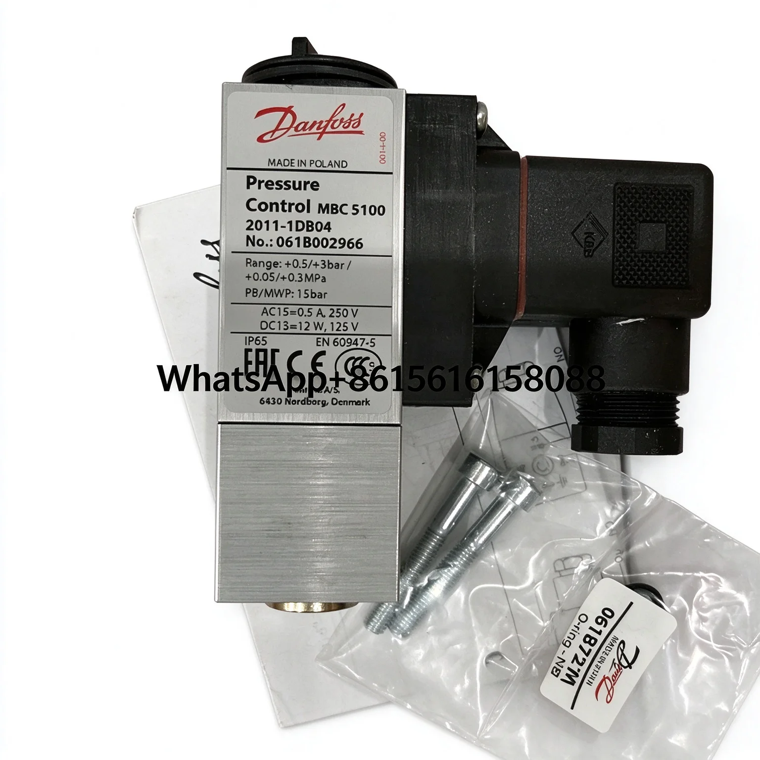 MBC5100 061B000666  061B000766  061B000966  061B001066  061B002966  061B008266 Danfoss Pressure Sensor
