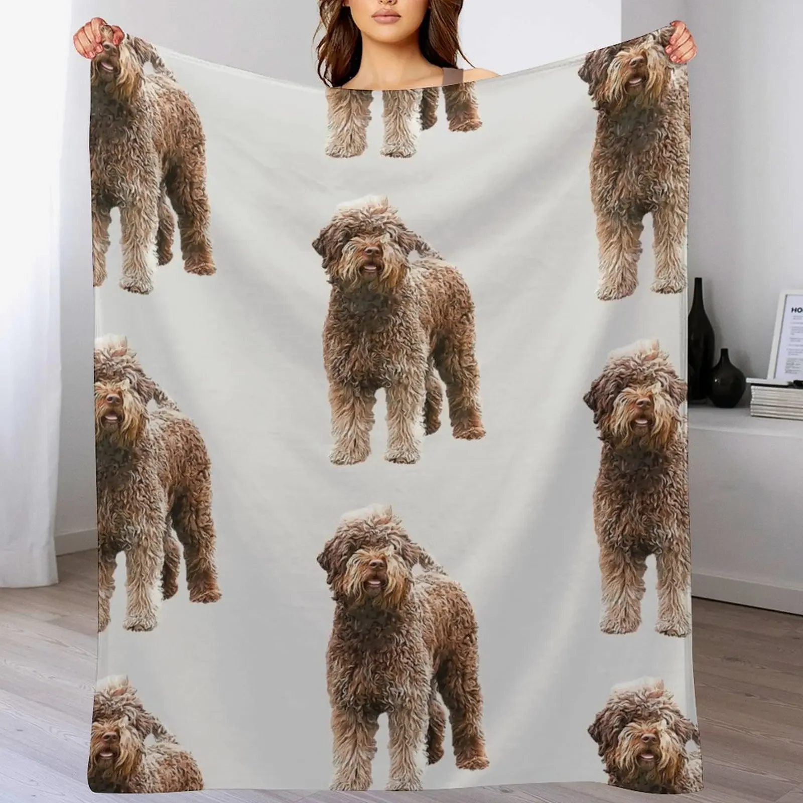 

Lagotto Romagnolo - Italian Water Dog Throw Blanket Moving Heavy bed plaid For Decorative Sofa Blankets