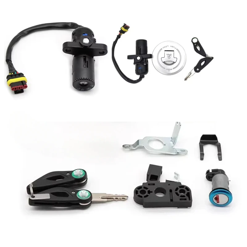 Motorcycle Ignition Switch Key Fuel Tank Lock Set Electric Door Lock For Benelli TNT 150 BJ150-29/29A/29B TNT 150i