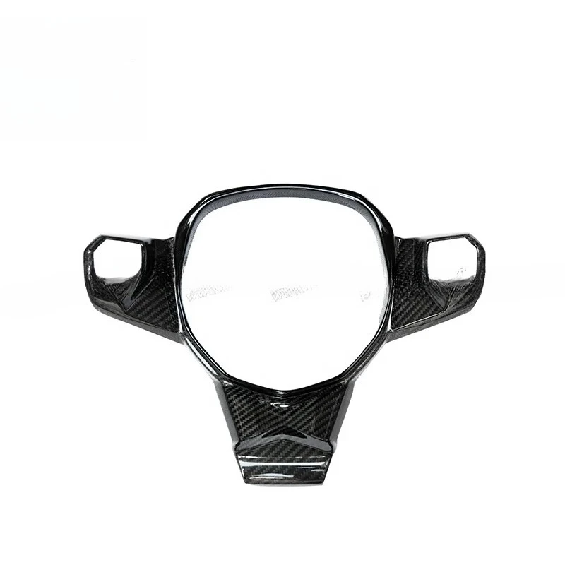 Luxury Glossy Black Carbon Fiber Lp700 Car Steering Wheel Cover Sets for Lamborghini Aventador