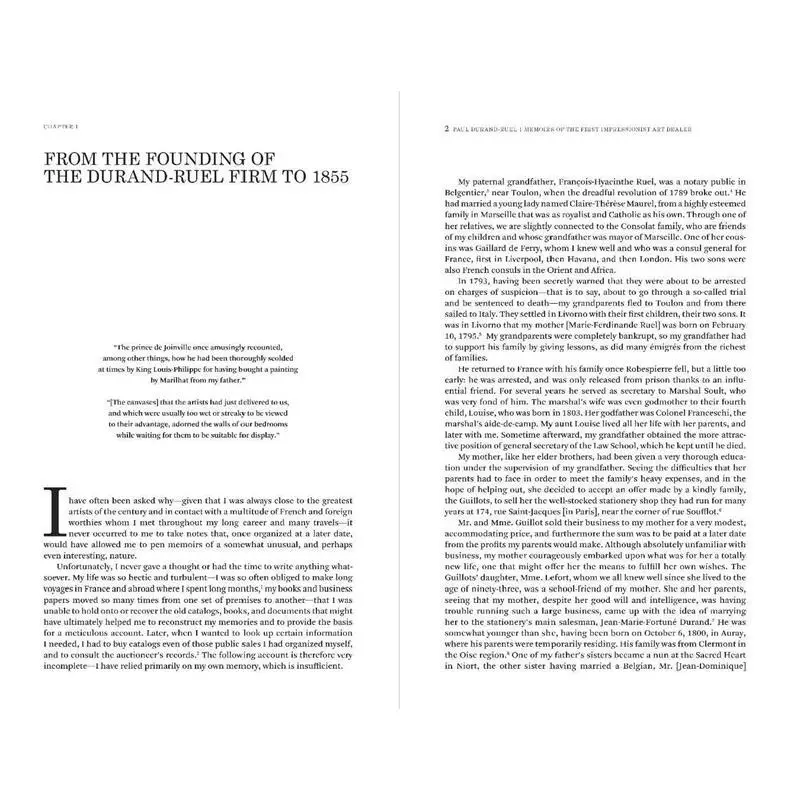 اكتشف مذكرات الانطباعيةين لبول دوراند رويل فلافي دوراندرويل بولويس دوراندرويل فلاماريون 9782080447227 كتاب