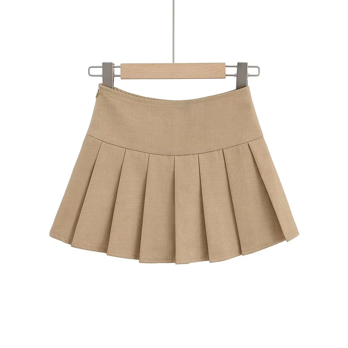 2024 Summer High Waisted Skirts Womens Sexy Mini Skirts with Shorts Vintage Pleated Skirt White Korean Tennis Skirts Black Khaki