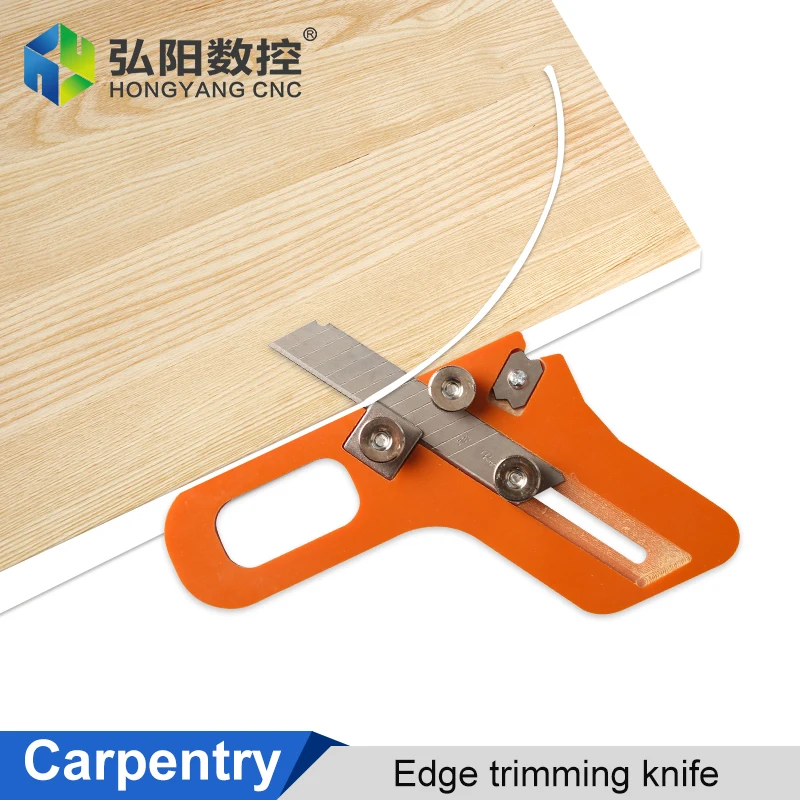 

Edge Band Trimming Knife Woodworking Manual Fillet Arc Chamfering Artifact Ecological Board PVC Scraper Deburring Tool