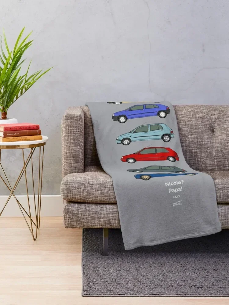 mk1 Clio Classic car collection Throw Blanket sofa bed Stuffeds Extra Large Throw Blankets