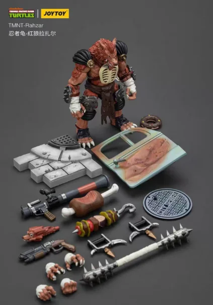 

Original JOYTOY TMNT-Rahzar 1/18 Anime Figure Model Toy Gift Collection