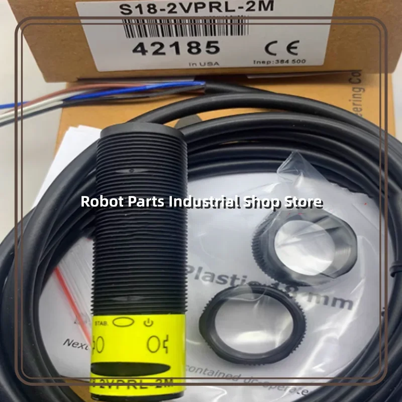 

2pcs New photoelectric switch S18-2NAEL-2M S18-2VNRL-2M S18-2VPRL-2M S18-2NAEJ-2M
