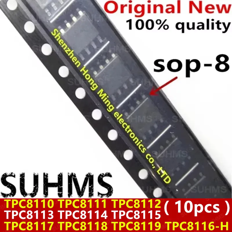 (10piece) 100% New TPC8110 TPC8111 TPC8112 TPC8113 TPC8114 TPC8115 TPC8117 TPC8118 TPC8119 TPC8116-H SOP-8