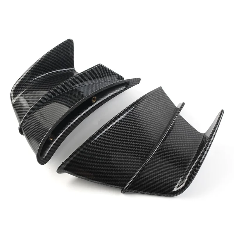 

For Ducati Panigale V4 V4S V4R 2018-2022 Carbon Fiber Motorcycle Side Winglets Air Deflector Fairing Accessories