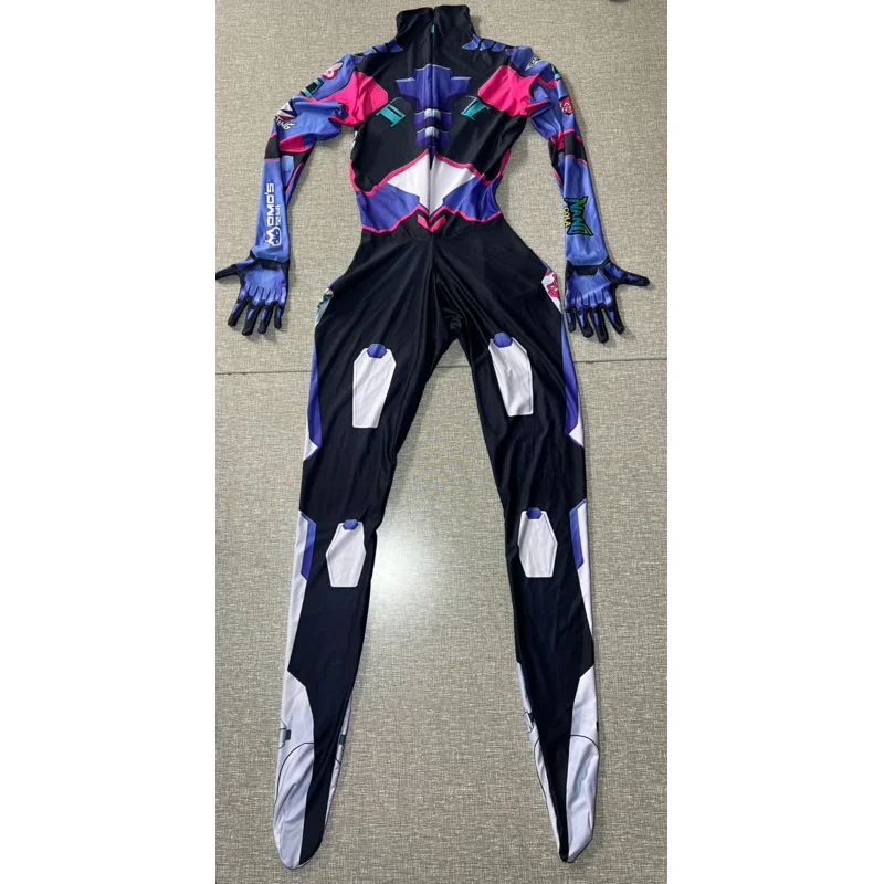 Va cosplay trajes para mulheres super-herói zentai terno corpo de halloween dva adulto crianças macacões