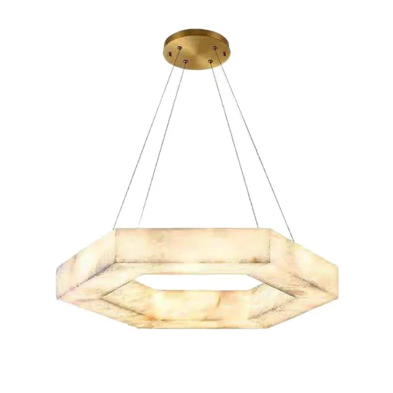 Living room light, hall main light, French light luxury marble light, dining room, bedroom, study, simple creative personalized