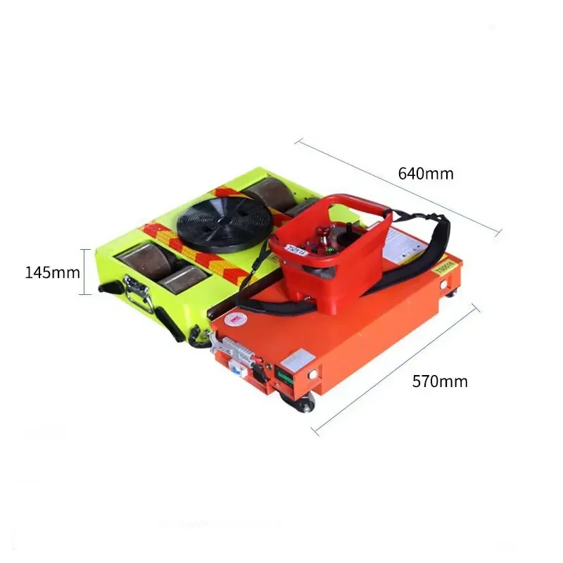 50-100 ton industrial heavy-duty transport trolley Material handling equipment Battery powered pulley