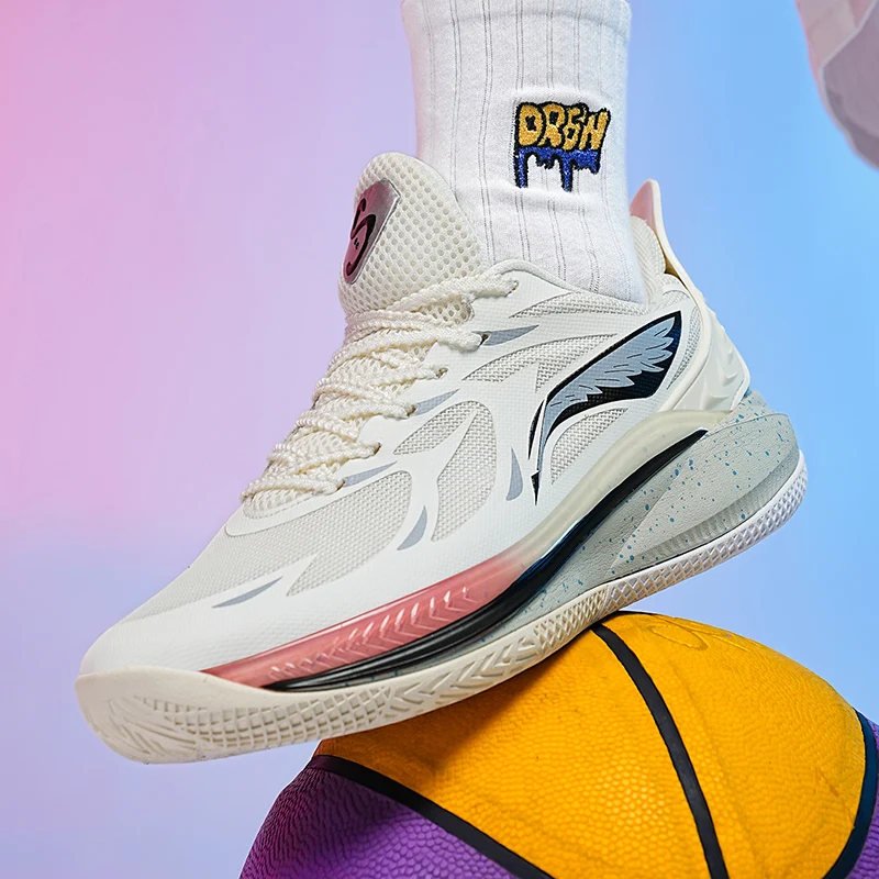 

2025 New Men's Autumn Basketball Shoes - Breathable Mesh Anti-Slip Rubber Sole Premium Student Outdoor Sports Sneakers