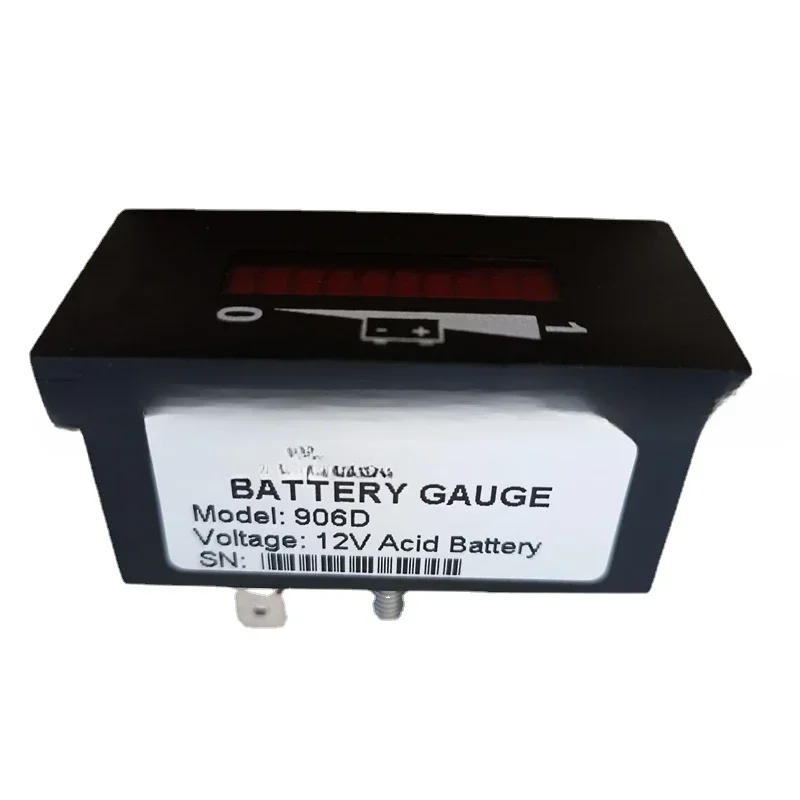 Replace Curtis 906 906D for 12V 24V 36V 48V 72V 80V Battery Gauge Indicator Universal Golf Cart Battery Capacity Monitor