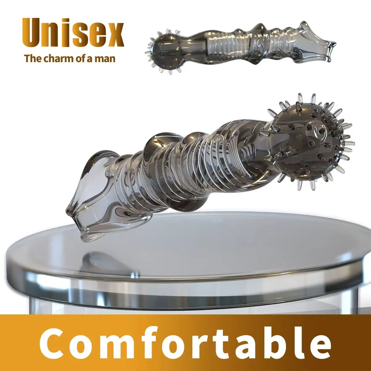 Penis Sleeves Latex Particles G-spot Condom Fama Vaginal Massage Sex Shop For Men Stimulation Condom Sex Toys Delay Ejaculation view 4