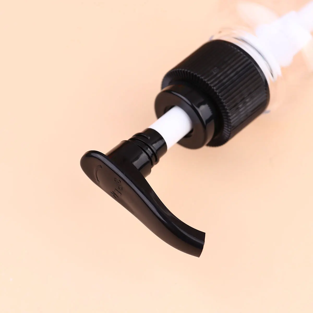 

6Pcs Shower Gel Bottle Transparent Pump Glass Lotion Bottle Refillable Portable for Shampoo Conditioner Liquid Soap Storage