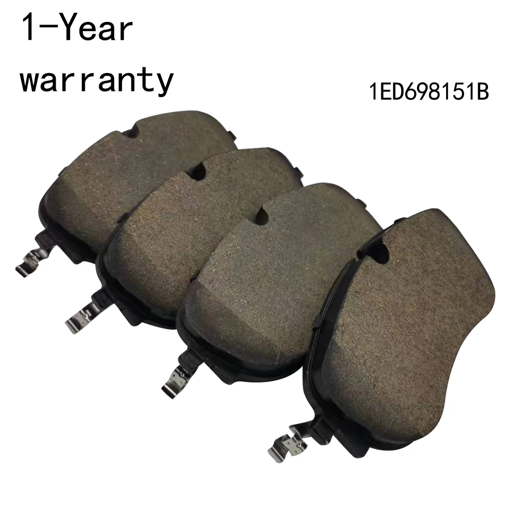 4Pcs Front brake pads For Audi AQ5E 2022-2024 VW ID.6 X 2021-2022 ID.4.X 2021-2022 1ED698151B