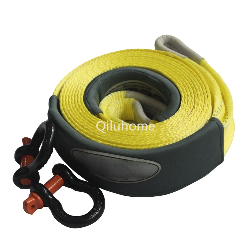 Automotive Trailer Rope 12 Tons 9 M Rescue Hand Holding Rope off-Road Vehicle [without Hook]]