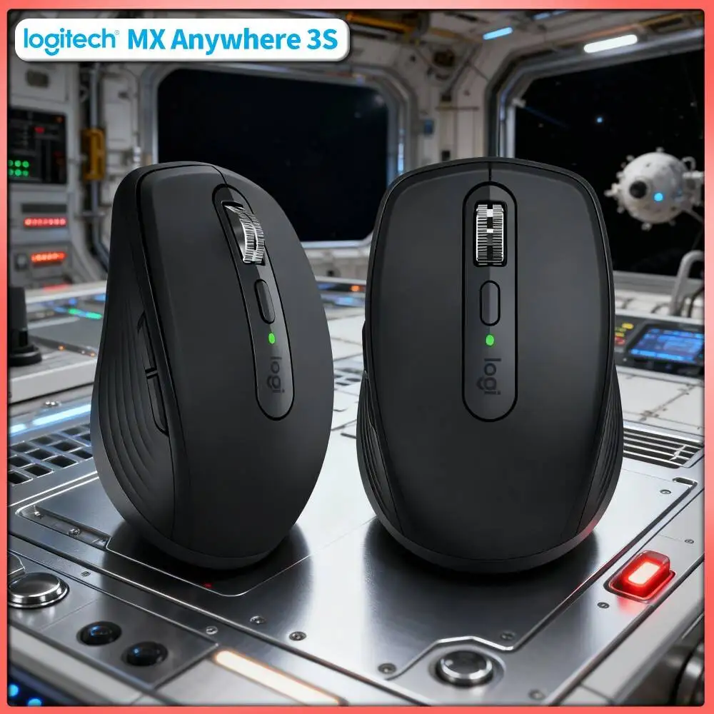 Logitech MX Anywhere 3S Mouse - 8K DPI MagSpeed Scroll Silent Click Multi-Device Electronics Store & Gadget Inventory System