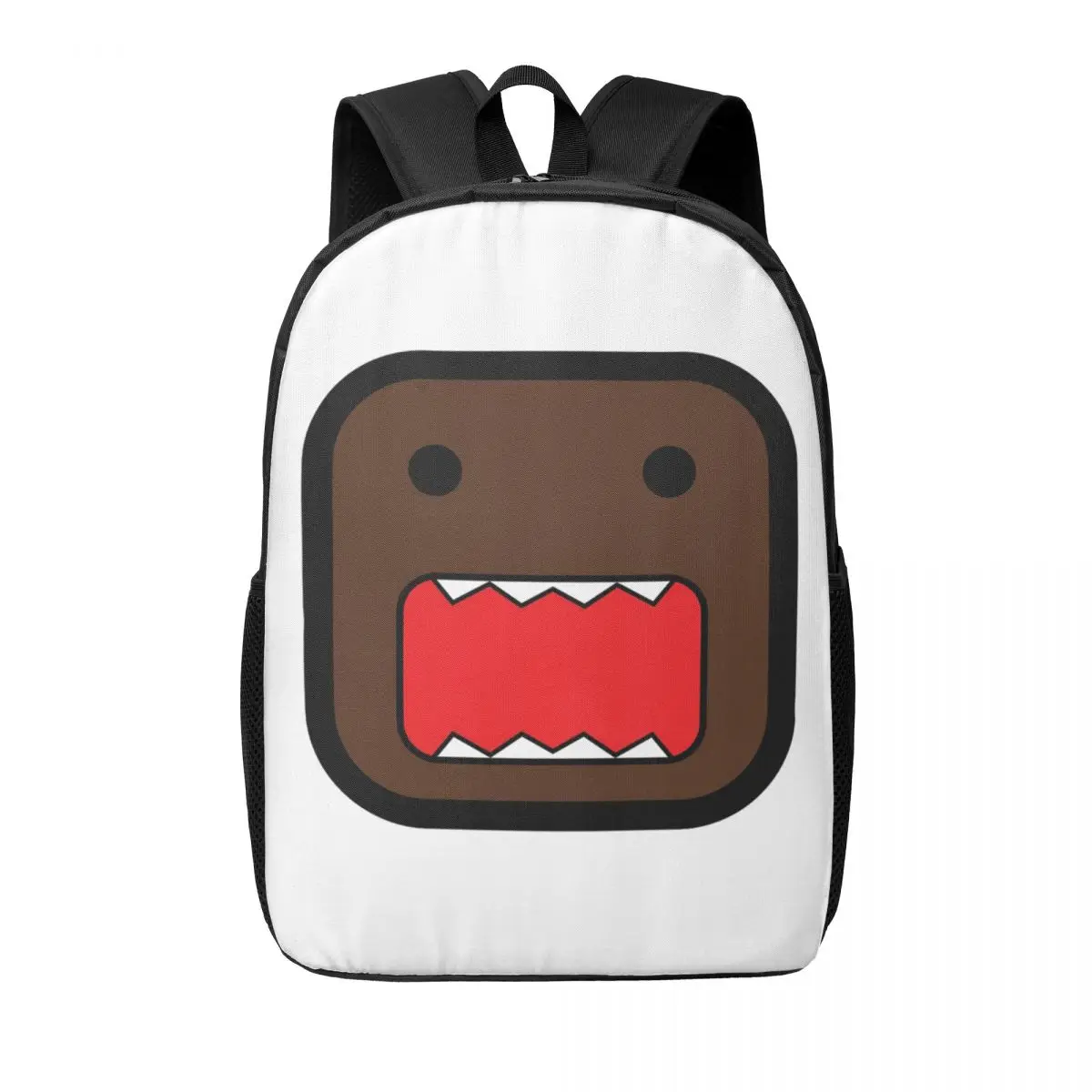 

Domo Mouth Dice Head женские рюкзаки для мальчиков и девочек, сумка для книг, модные детские школьные сумки, портативный рюкзак для ноутбука, сумка на плечо