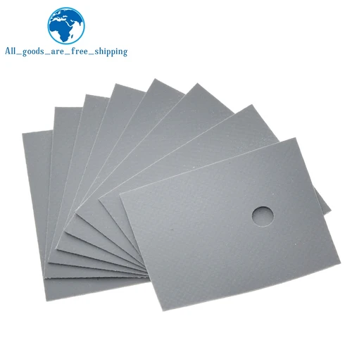 100 Uds TO-3P grande TO-247 almohadillas aislantes de lámina de silicona película aislante de silicona