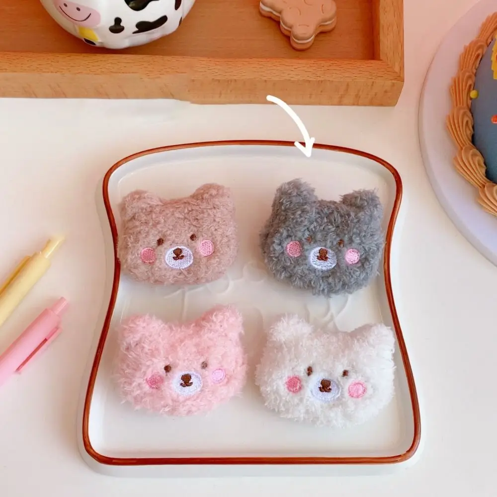 

DIY украшения аксессуары мягкая плюшевая брошь с медведем милые пушистые броши с животными ручной работы мультяшная одежда значок рюкзаки