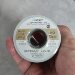 Whole Roll Original American Kester With Lead And Silver Solder 2% Silver 0.8mm Wire Diameter HIFI Audio Specific Solder