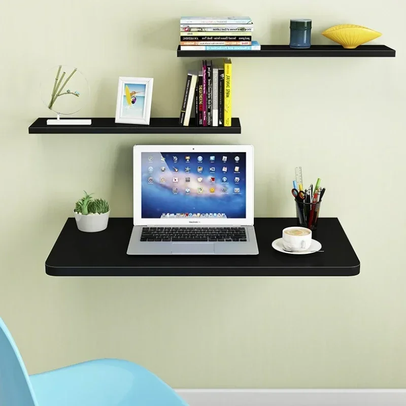 Wall Hanging Folding Computer Desk Household Wall-mounted Table Desk Against The Wall Computer Table with Wall Table