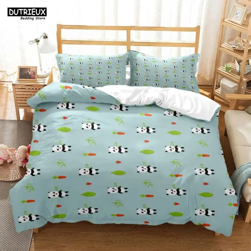 Fresh Floral Pattern Printing Trend Bedding Soft And Comfortable Fashion Gift For Friends  Customizable Comforter Bedding Sets